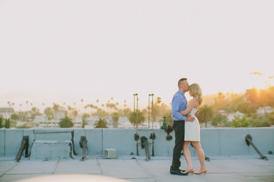 LOS ANGELES ROOFTOP ENGAGEMENT PHOTOS 46