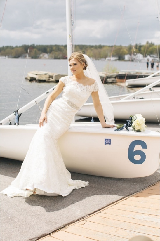 Nautical Lakeside Wedding Inspiration at Bewster Academy