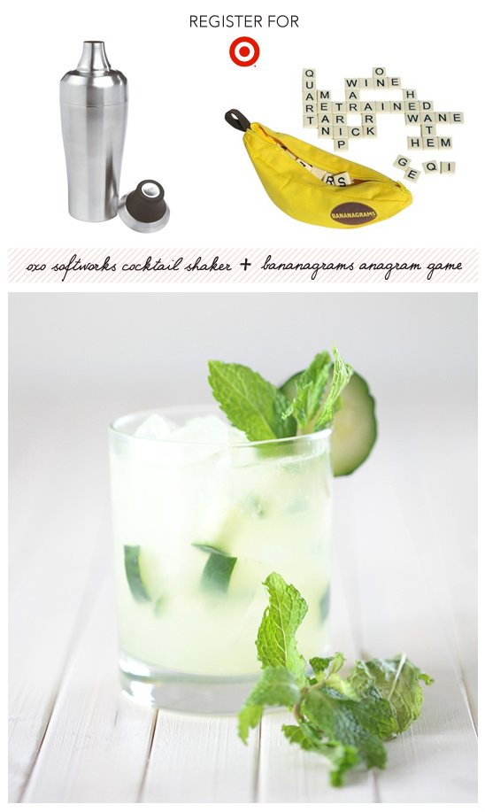 Refreshing cucumber mint cocktail recipe