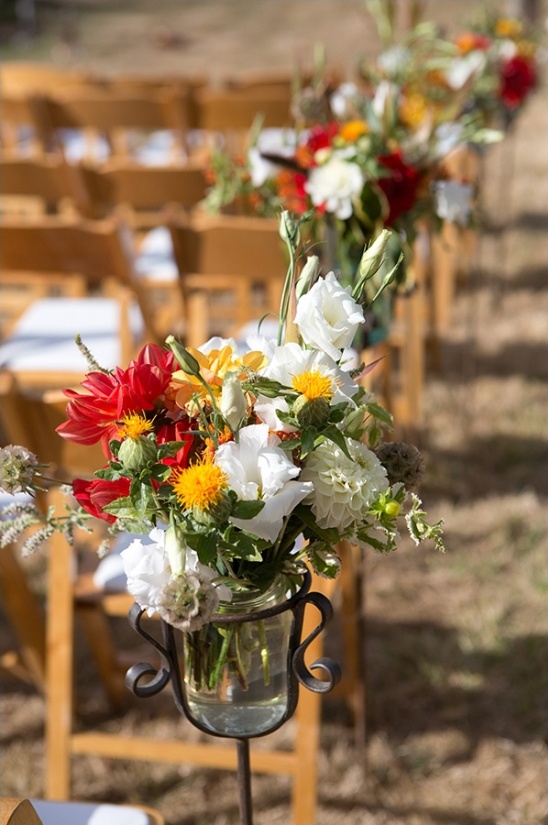 floral ceremony decor ideas