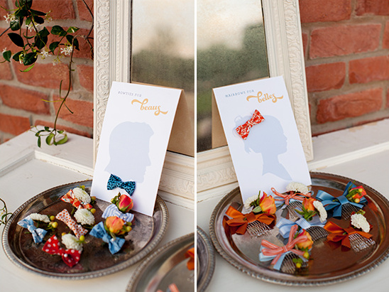 bows and beaus wedding favor ideas