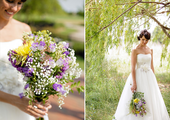 Summer Wildflower Bouquet with Baby's Breath