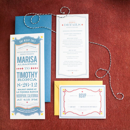vintage inspired wedding invite by Cori Cook Floral Design