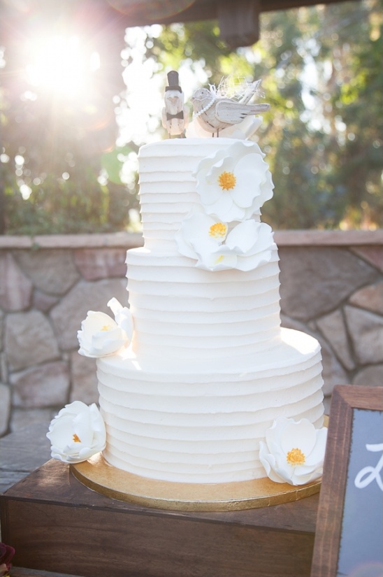 white wedding cake by Skiffâs Cakes