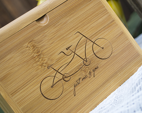 Wedding Guest Book Alternative - Tandem Bicycle