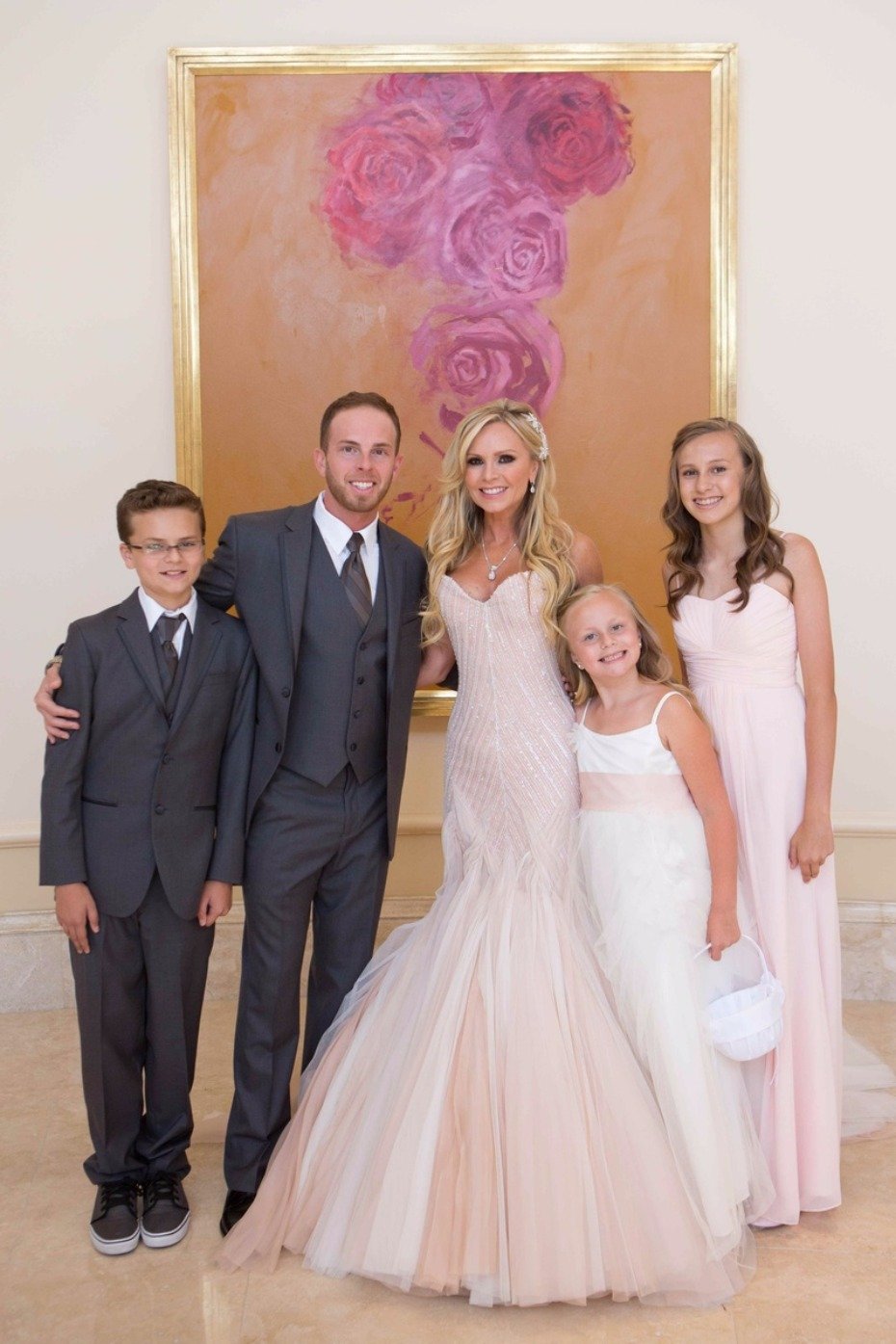 Tamara Barney Wedding With Her Kids