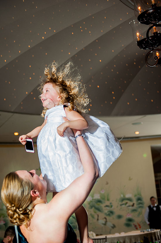 Even she was capturing the fun with Weddingmix!