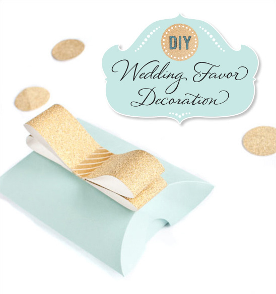 DIY Wedding Favor Decoration