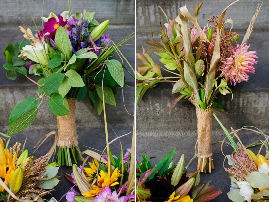tropical bridesmaid bouquet ideas