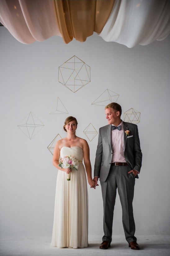 Los Angeles Geometric Wedding at Studio 1342