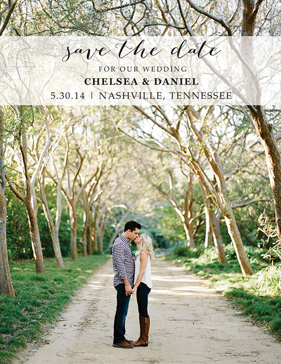 Photo Postcard Save The Date Free Printable