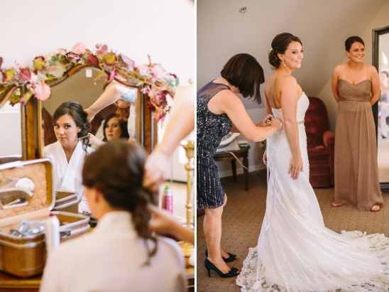 getting wedding ready