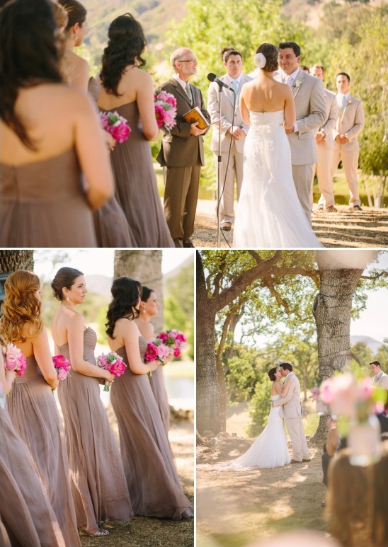 outdoor wedding ceremony