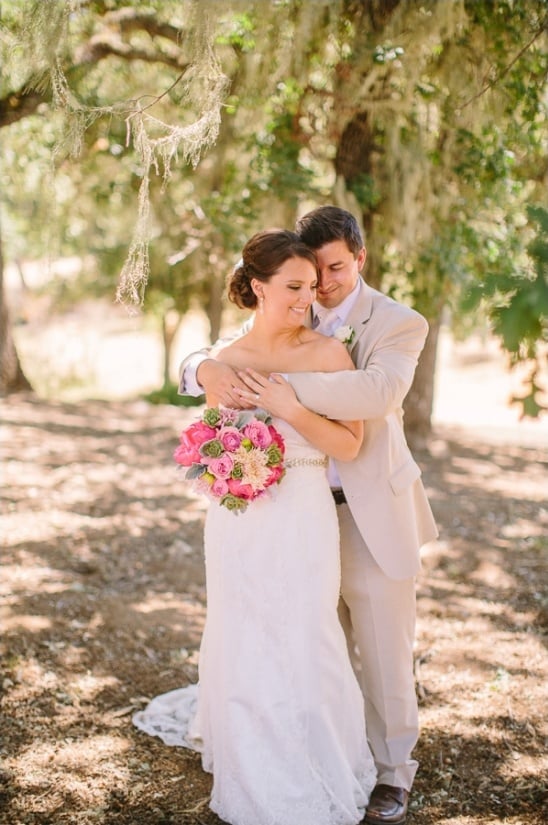 Pink and Brown Wedding at Spanish Oaks Ranch
