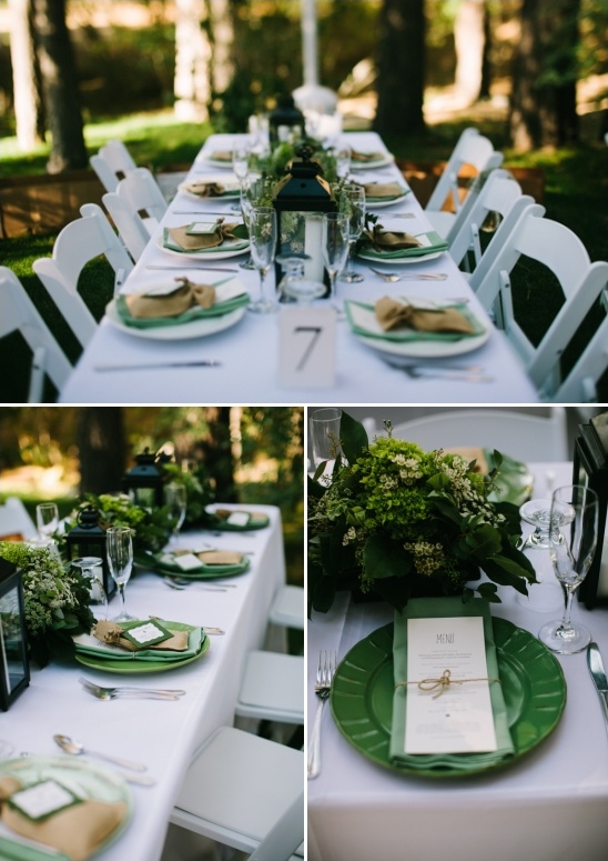 woodland tablescape ideas
