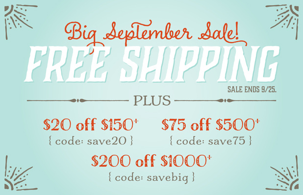 Save up to $200 PLUS FREE Ground Shipping!