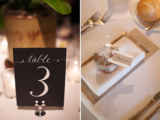 elegant table numbers