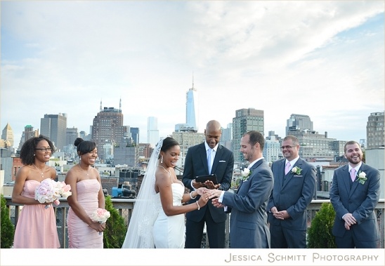 NYC rooftop wedding