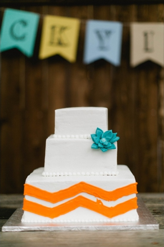 chevron wedding cake davis purity bakery