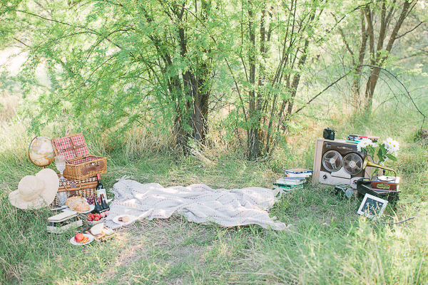 vintage-picnic-engagement-session