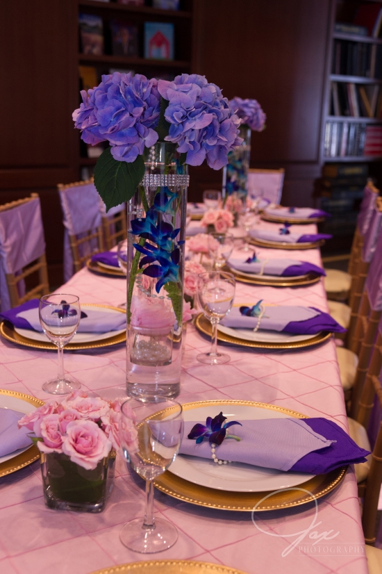 purple lavender pink wedding decor photoshoot by statuesque events