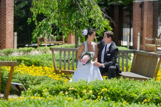 outdoor maryland wedding planning by statuesque events at samuel riggs IV alumni center washington dc