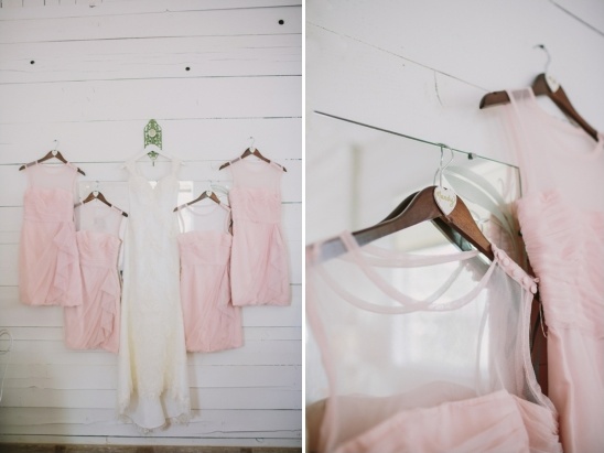 light pink bridesmaid dresses by vera wang