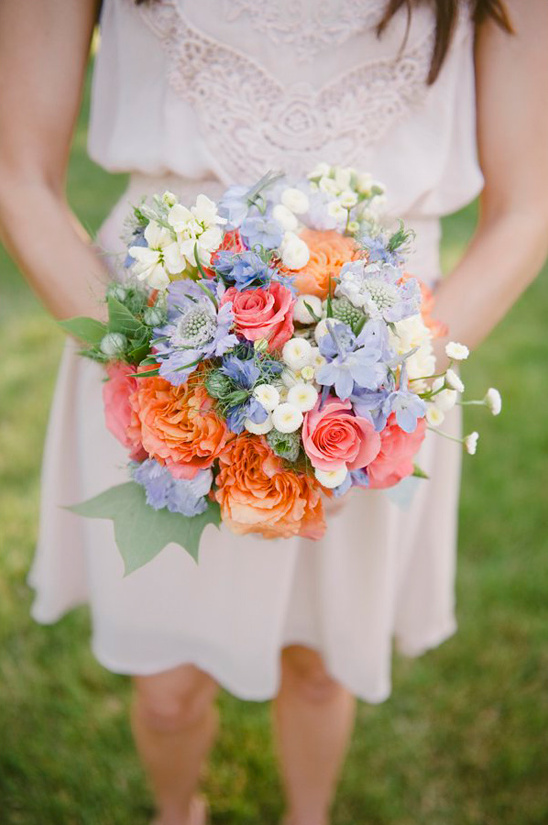 spring bridesmaid bouquet