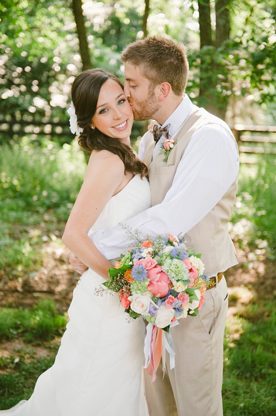 Beauteous Backyard Wedding