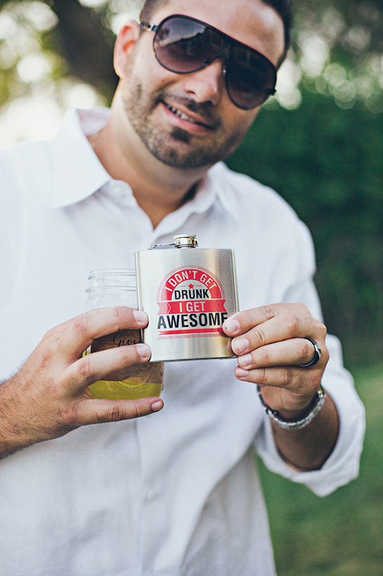 wedding flask