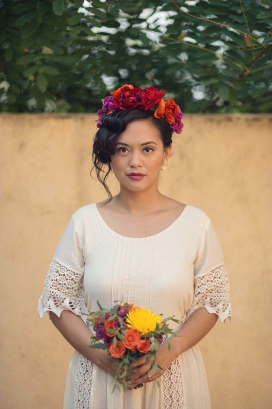 Mexican inspired bride