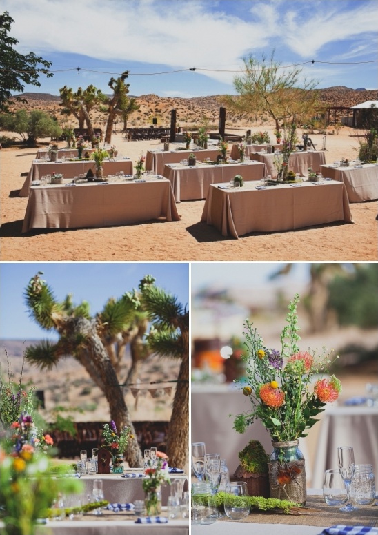 diy desert wedding