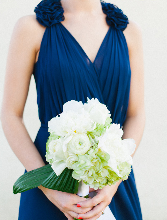 white wedding bouquet by Atmore Flower Shop