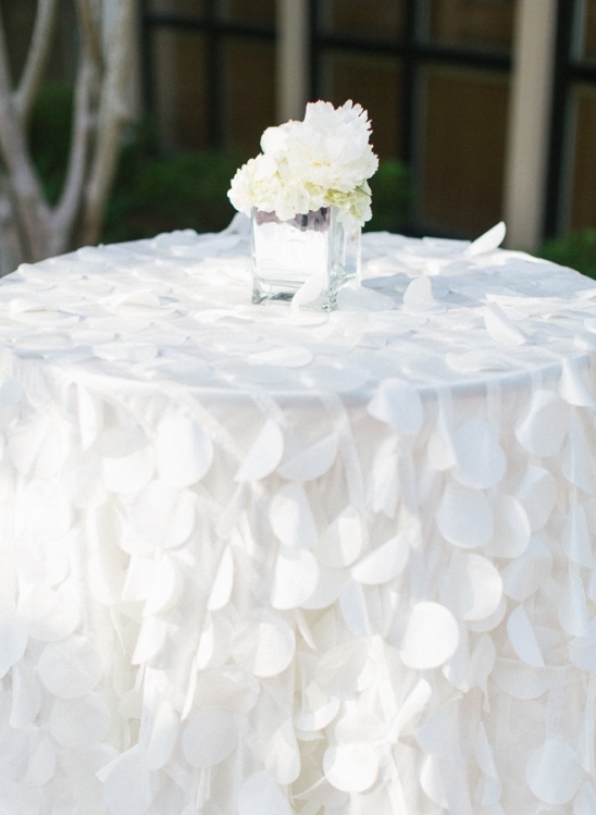 unique white wedding tablecloths