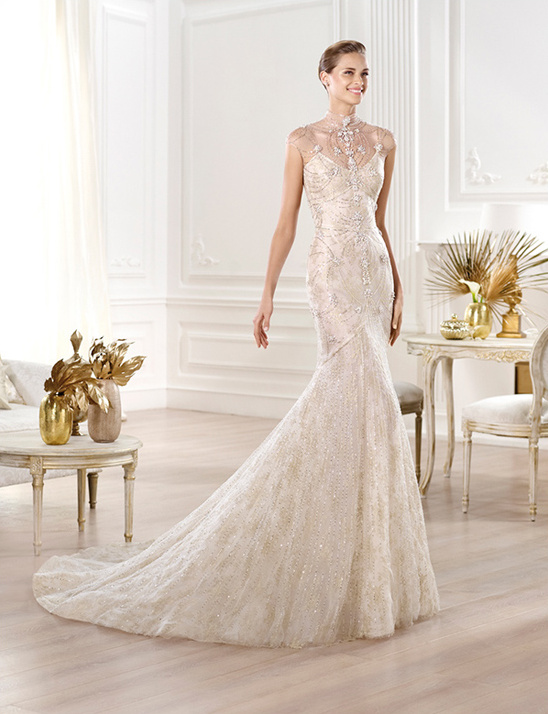 Elie Saab Wedding Dress 2014 Pronovias Bridal Crux