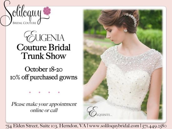 Eugenia Couture Trunk Show Oct 18-20