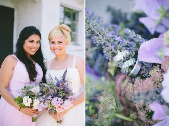 purple bridesmaid bouquets