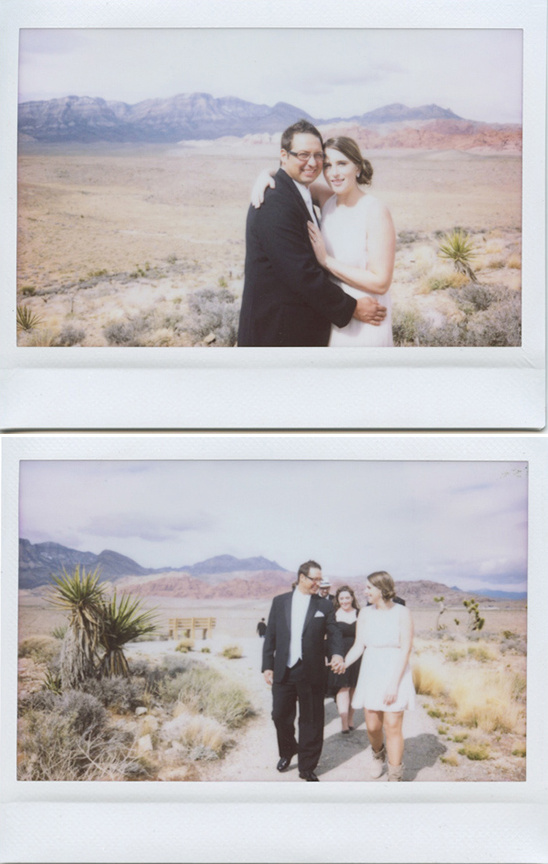 wedding polaroids