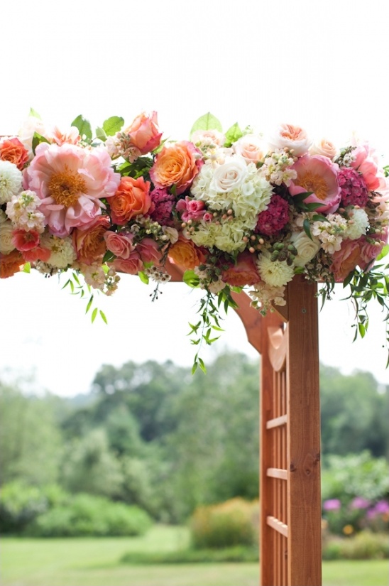 flower arbor wedding ideas