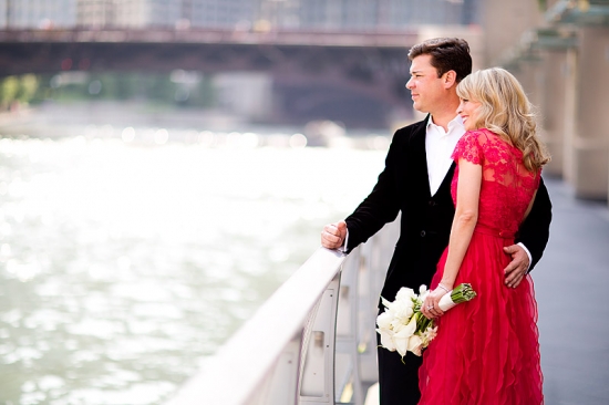 RED DRESS WEDDING - WALDORF ASTORIA & PENINSULA HOTEL