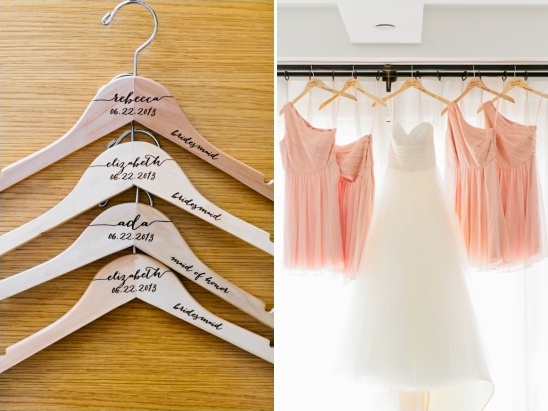 personalized bridesmaid hangers