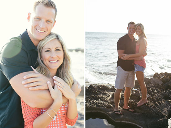 Shauna + Brian's Engagement in Ko Olina, Hawaii