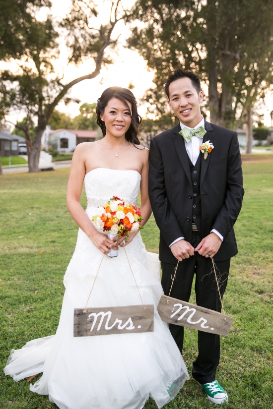 Sweet Fullerton Wedding