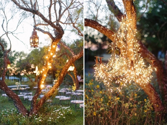 whimsical wedding lighting ideas