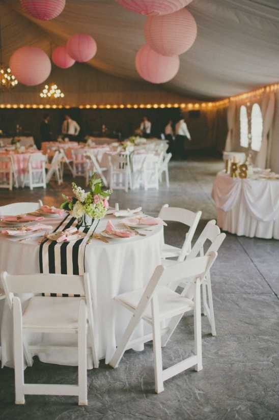 backyard tent wedding reception ideas