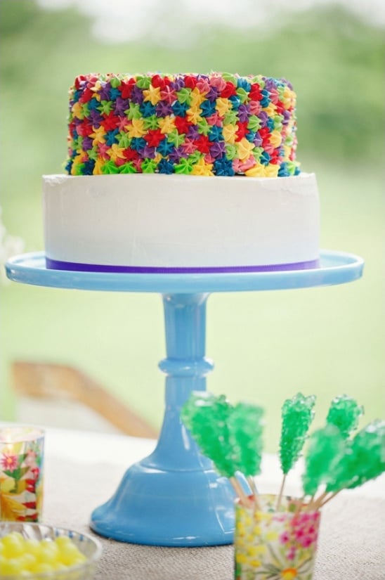 brightly colored cake by loven brooklyn