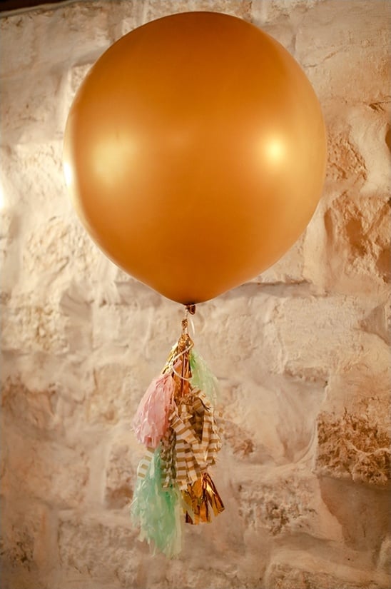 gold balloon