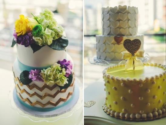 wedding cake buffet