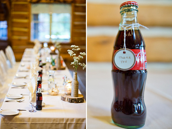 coke wedding favors