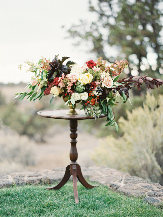 organic wedding flowers